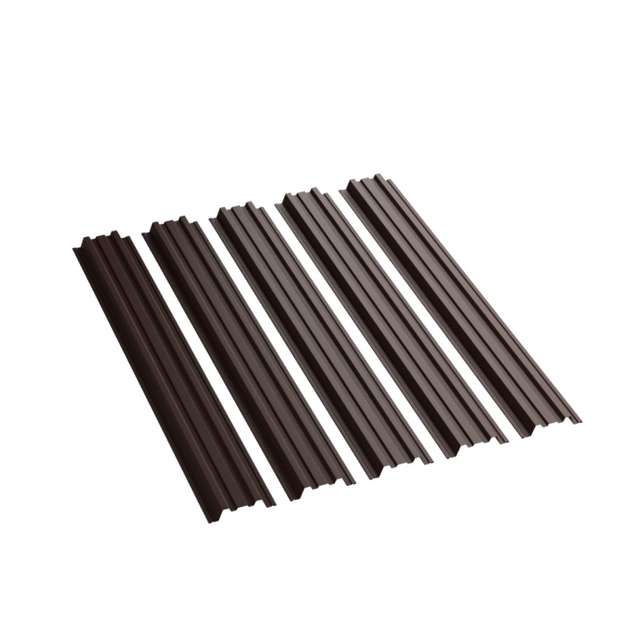 3D штакетник с прямым срезом_ПЭ_RR_32_